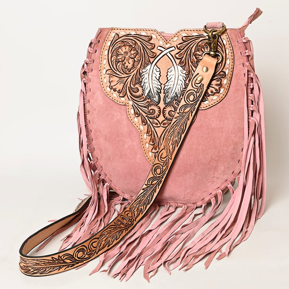 American Darling Hand Tooled Genuine Leather