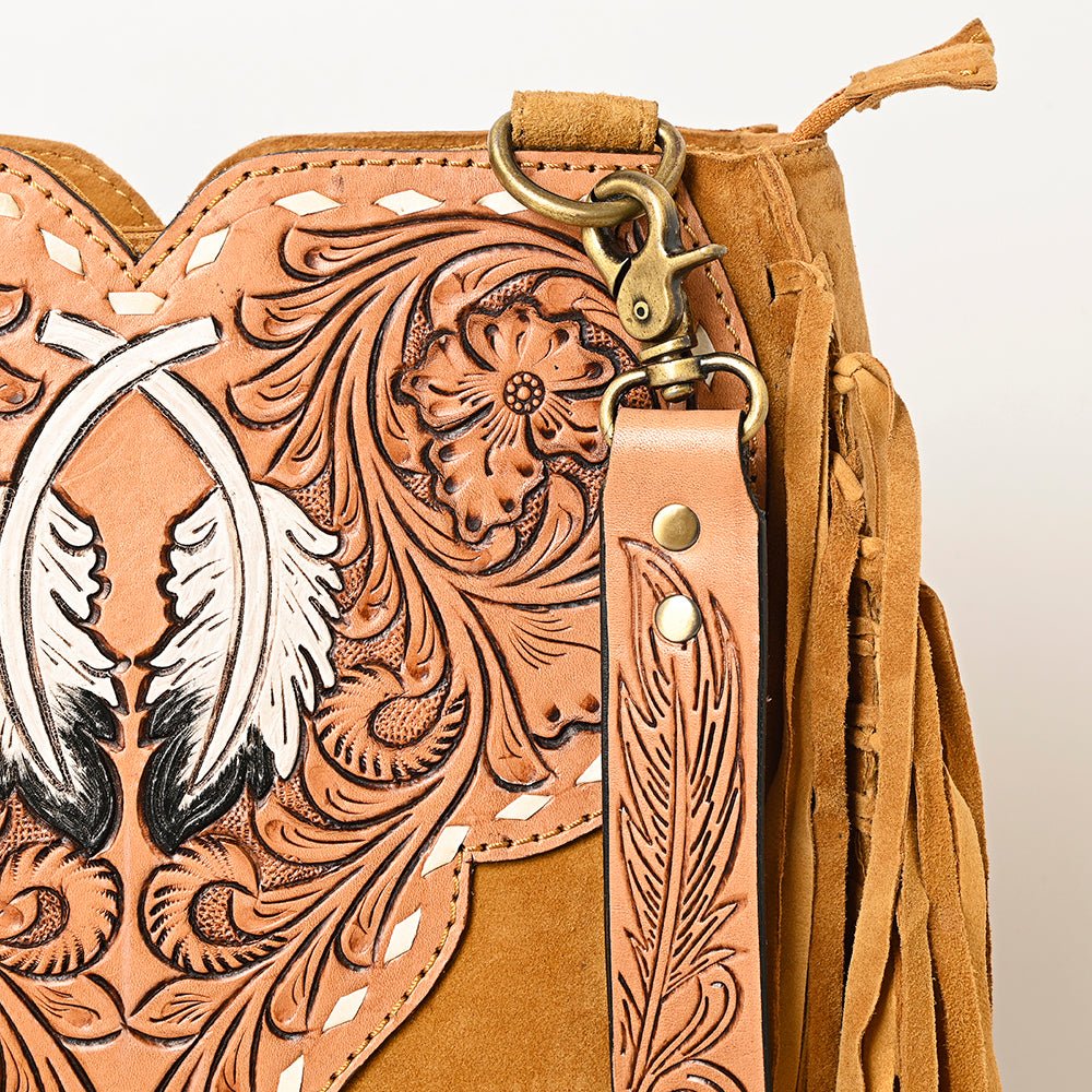 American Darling Hand Tooled Genuine Leather