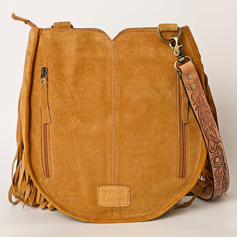 American Darling Hand Tooled Genuine Leather