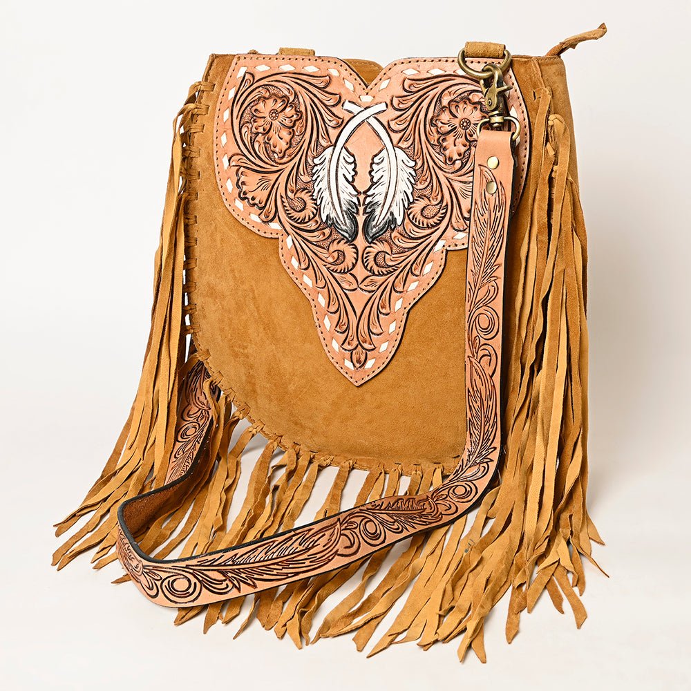 American Darling Hand Tooled Genuine Leather