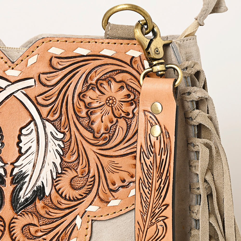 American Darling Hand Tooled Genuine Leather