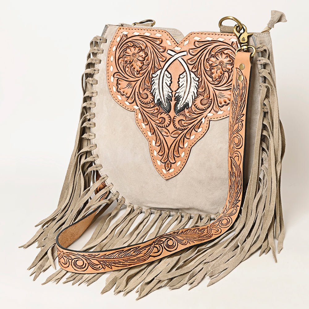 American Darling Hand Tooled Genuine Leather