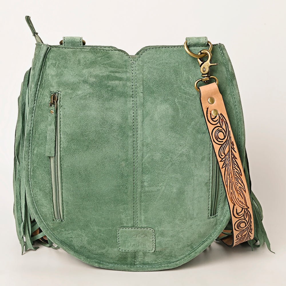 American Darling Hand Tooled Genuine Leather