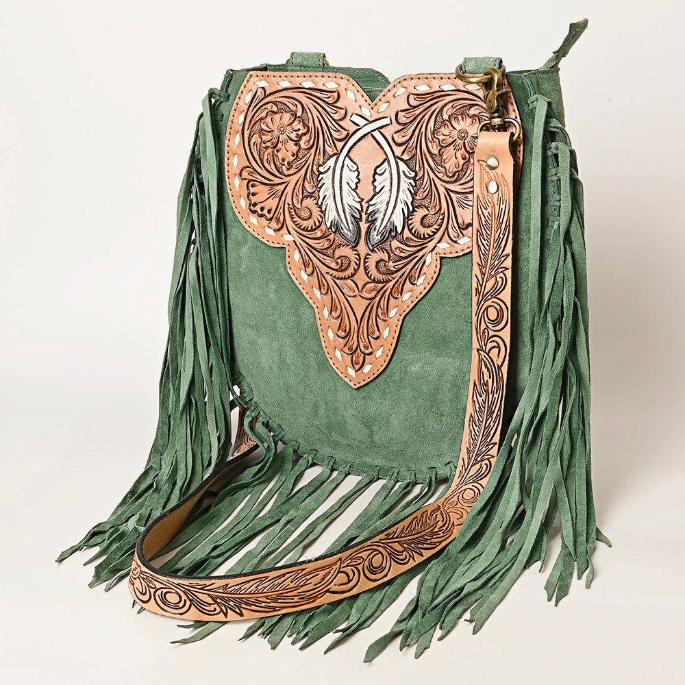American Darling Hand Tooled Genuine Leather