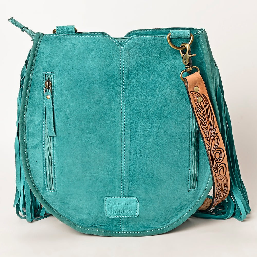 American Darling Hand Tooled Genuine Leather