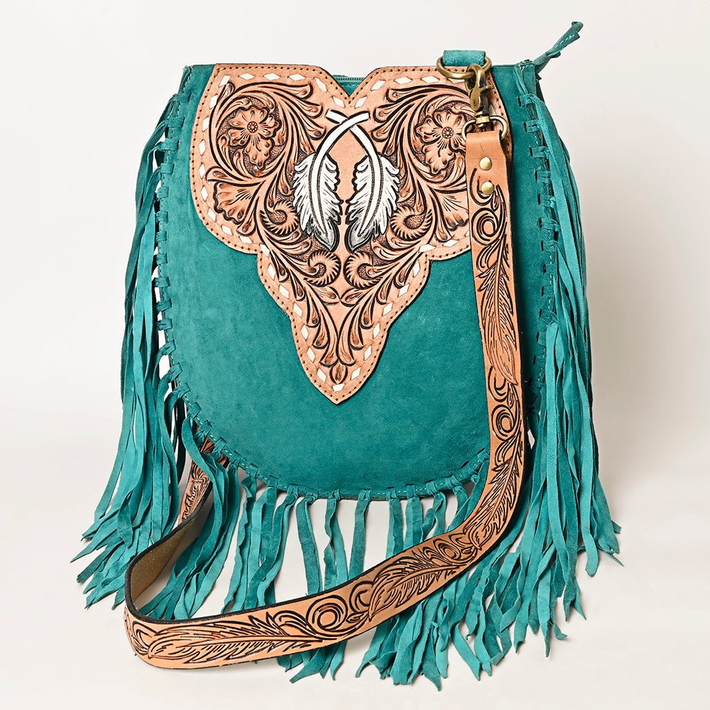 American Darling Hand Tooled Genuine Leather