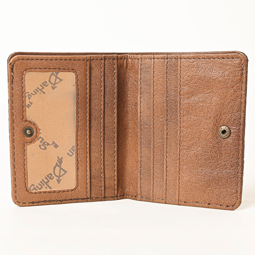 American Darling Crocodile-Embossed Leather Wallet