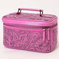 American Darling Jewelry Case Hand Tooled Genuine Leather