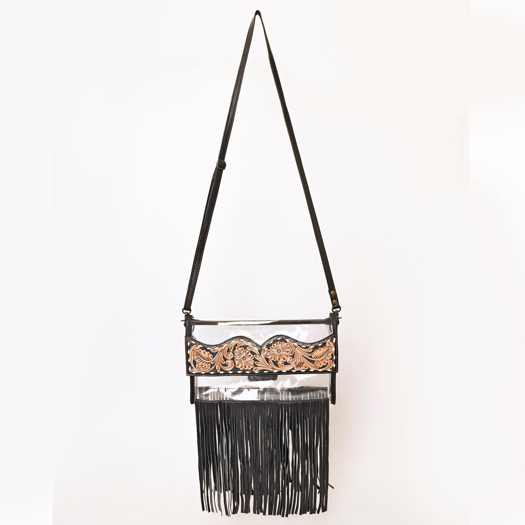 American Darling Hand-Tooled Genuine Leather Bag