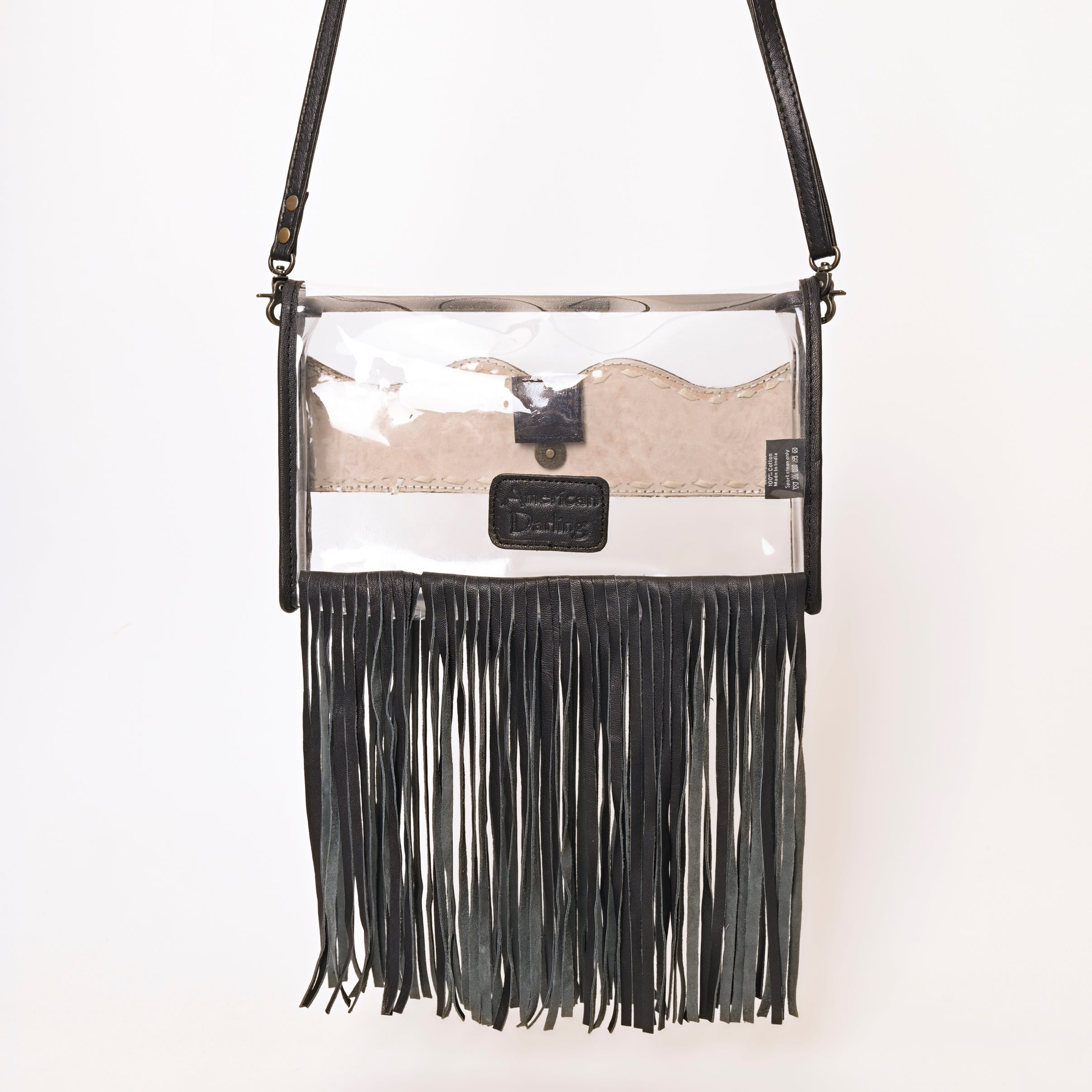 American Darling Hand-Tooled Genuine Leather Bag