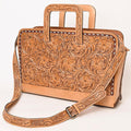 American Darling Hand-Tooled Genuine Leather Bag
