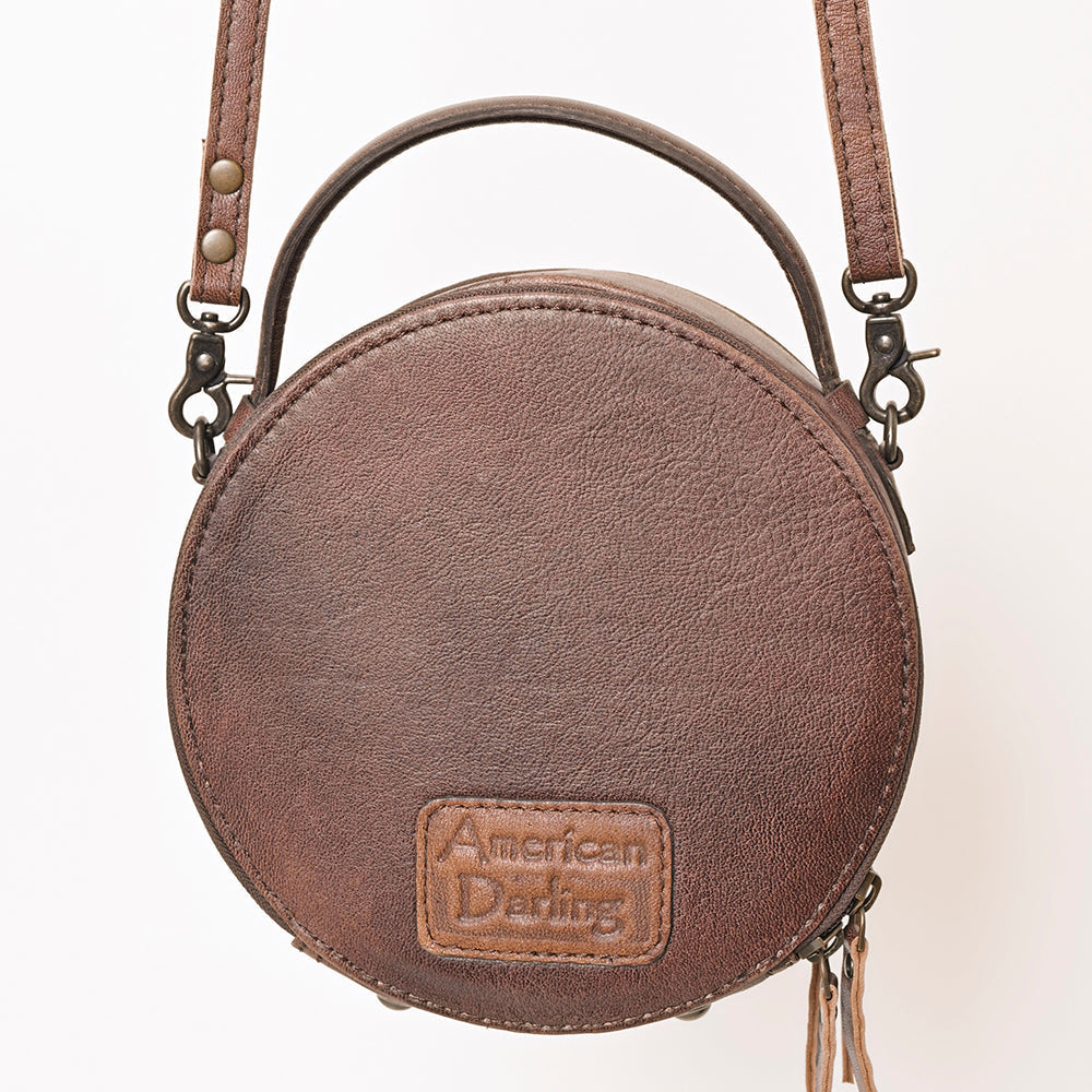 American Darling Hand-Tooled Genuine Leather Bag