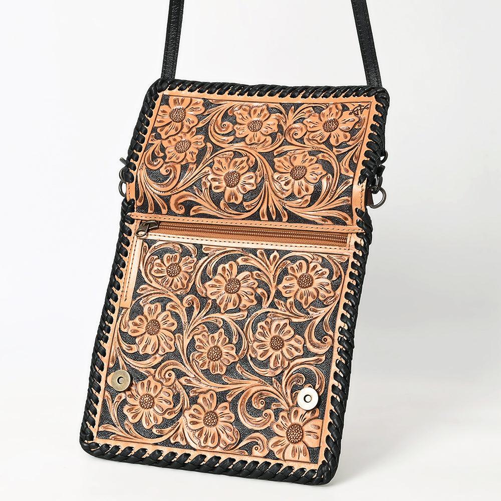 American Darling Hand-Tooled Genuine Leather Wallet