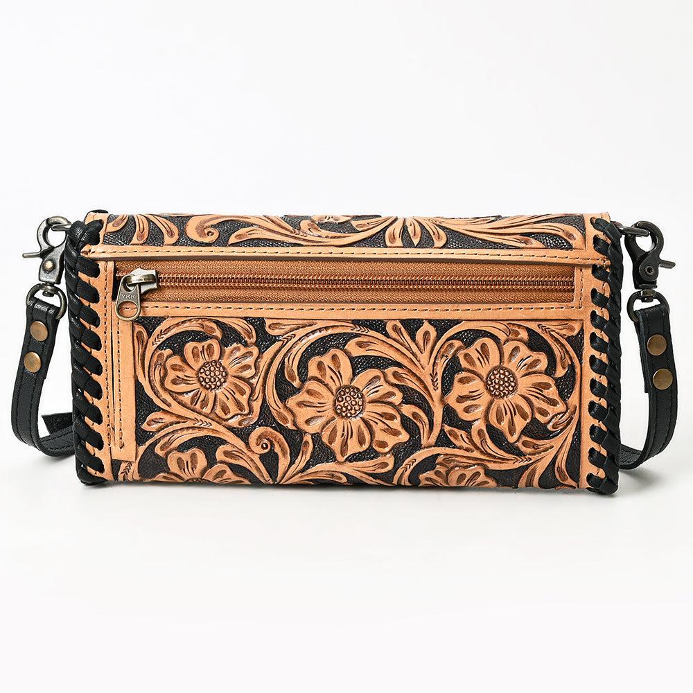 American Darling Hand-Tooled Genuine Leather Wallet