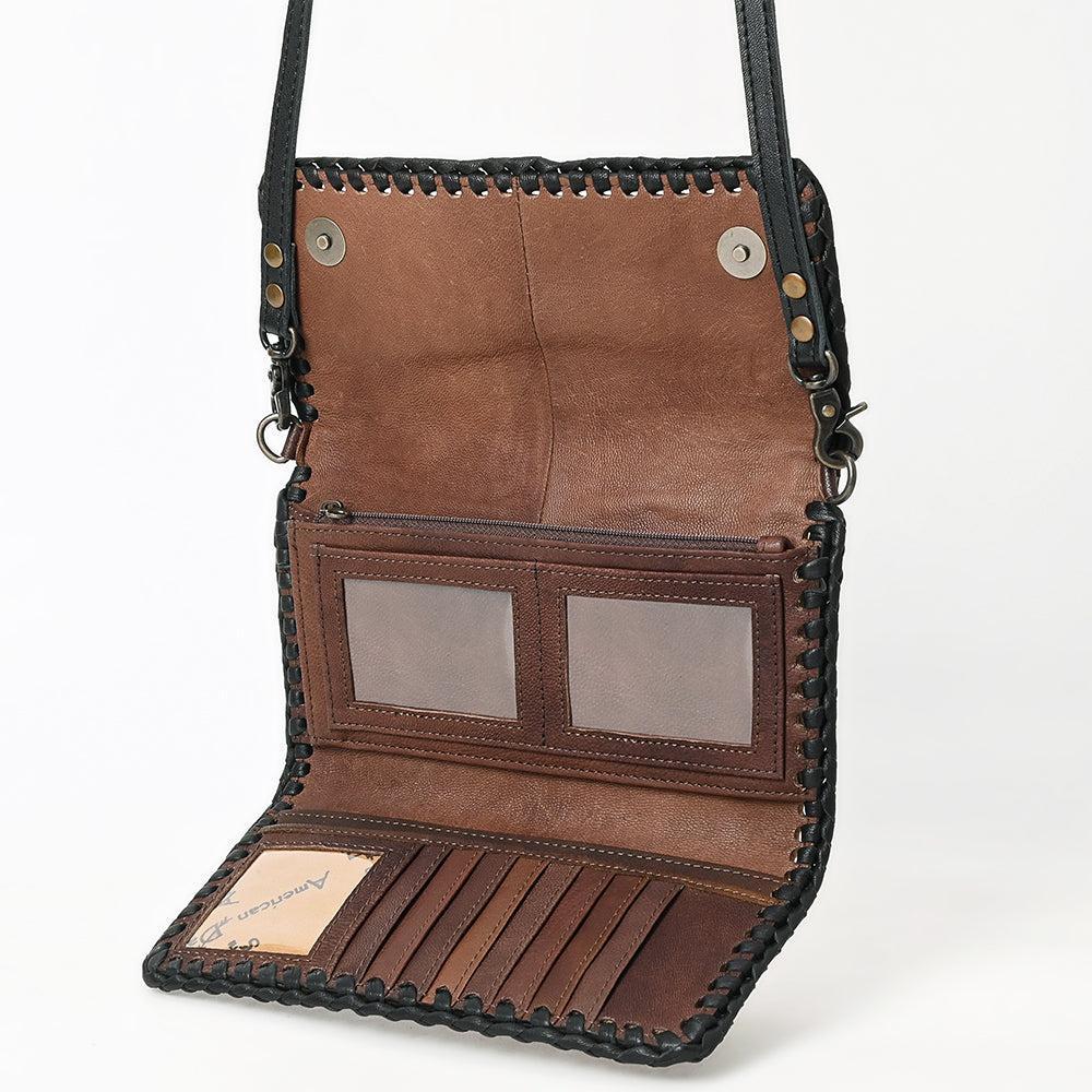 American Darling Hand-Tooled Genuine Leather Wallet