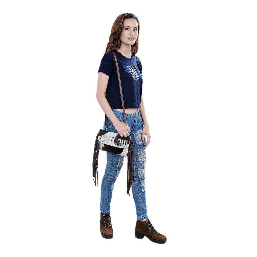American Darling Hair-On Genuine Leather Bag