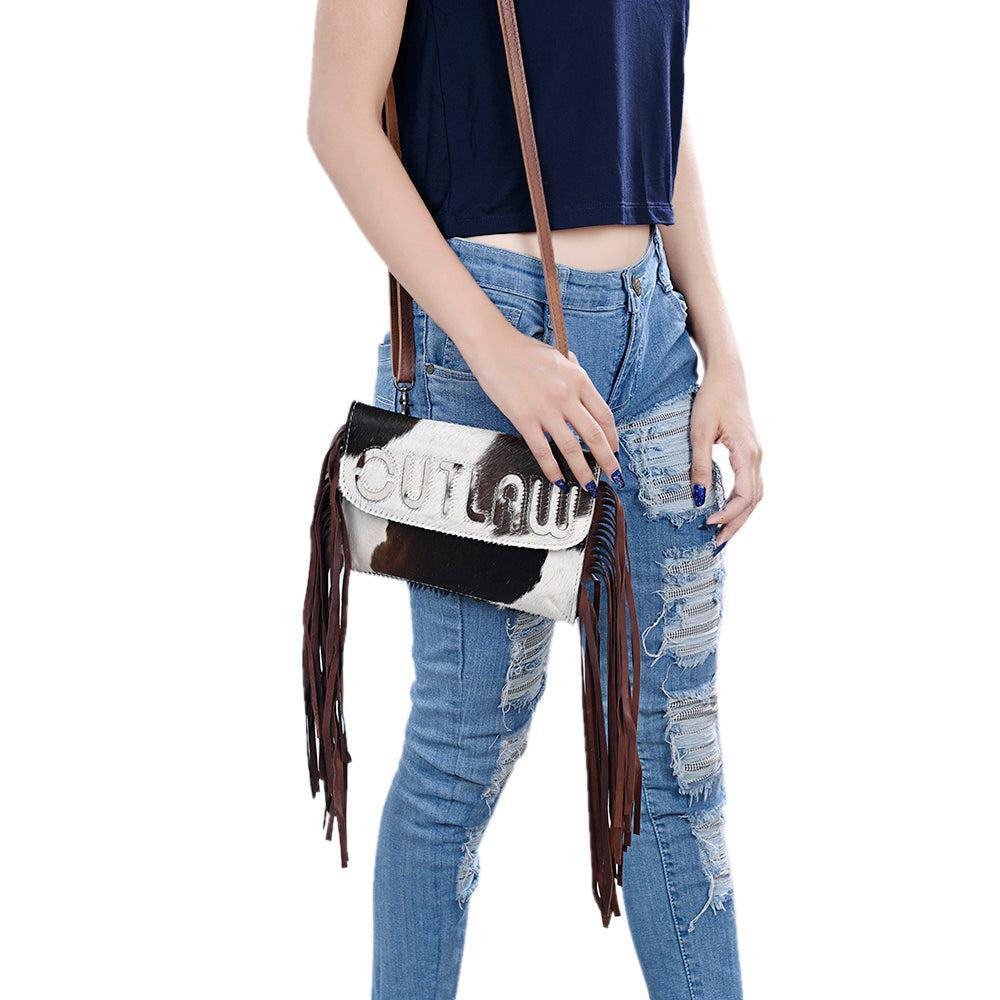 American Darling Hair-On Genuine Leather Bag