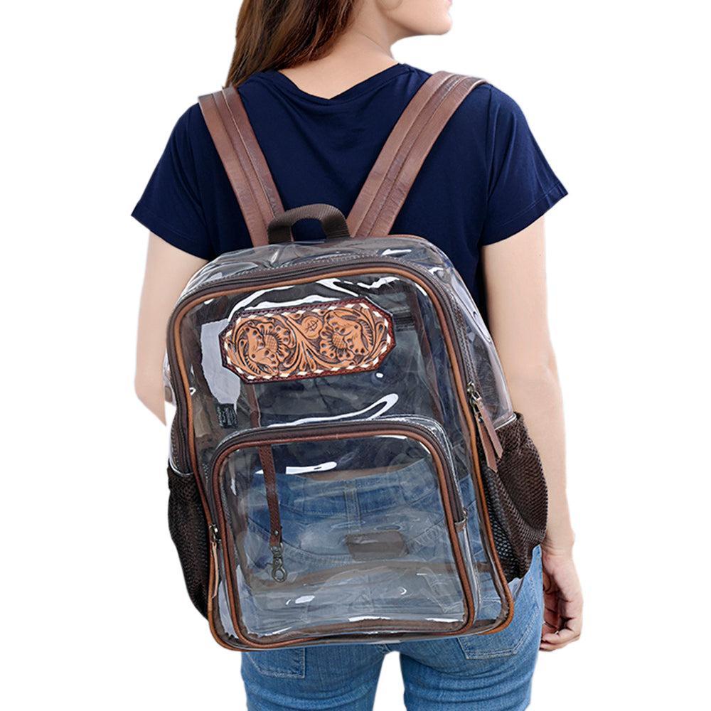 American Darling Hand-Tooled Genuine Leather Bag