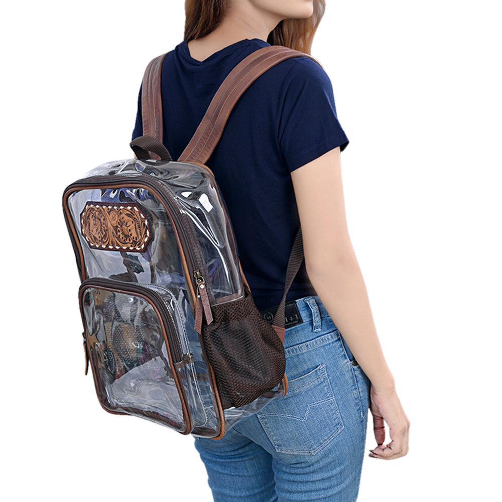 American Darling Hand-Tooled Genuine Leather Bag
