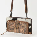 American Darling Hand Tooled Hair-On Genuine Leather