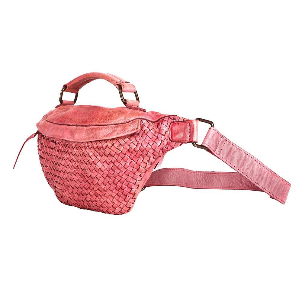 Never Mind Fanny Pack Vintage Handmade Genuine Cowhide Leather