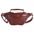 Never Mind Fanny Pack Vintage Handmade Genuine Cowhide Leather