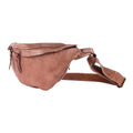 Never Mind Fanny Pack Vintage Handmade Genuine Cowhide Leather