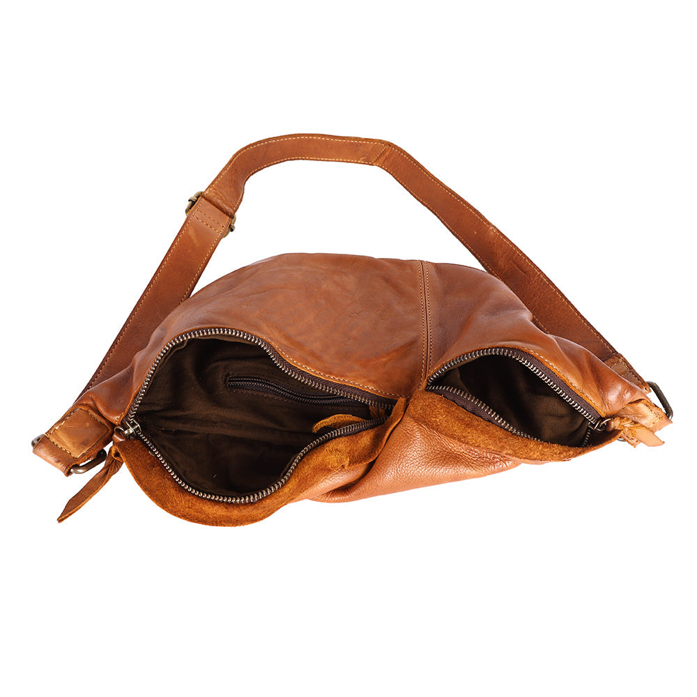 Never Mind Fanny Pack Vintage Handmade Genuine Cowhide Leather