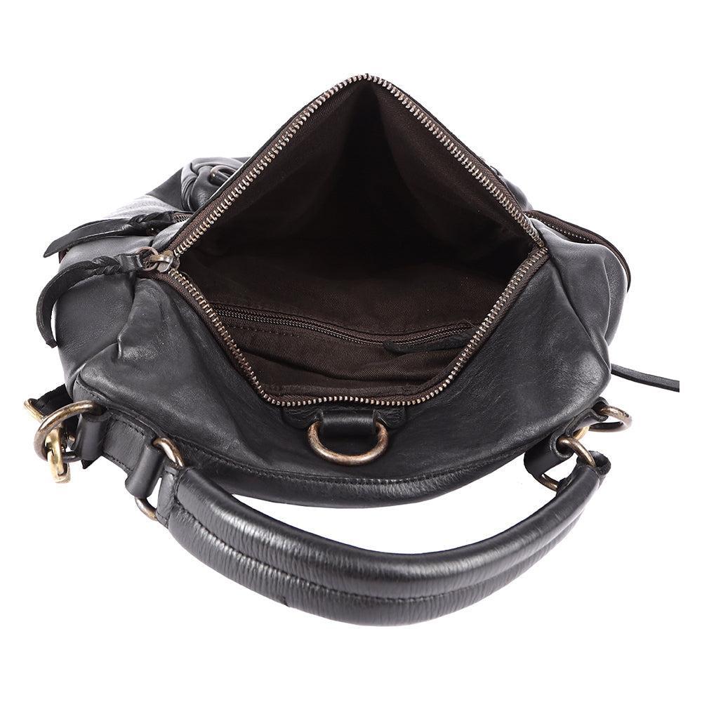 Never Mind Backpack Vintage Handmade Genuine Cowhide Leather