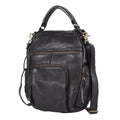 Never Mind Backpack Vintage Handmade Genuine Cowhide Leather