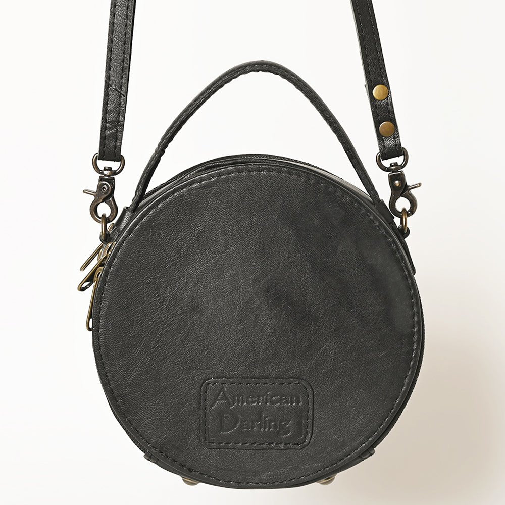 American Darling Canteen Hand Tooled Genuine Leather