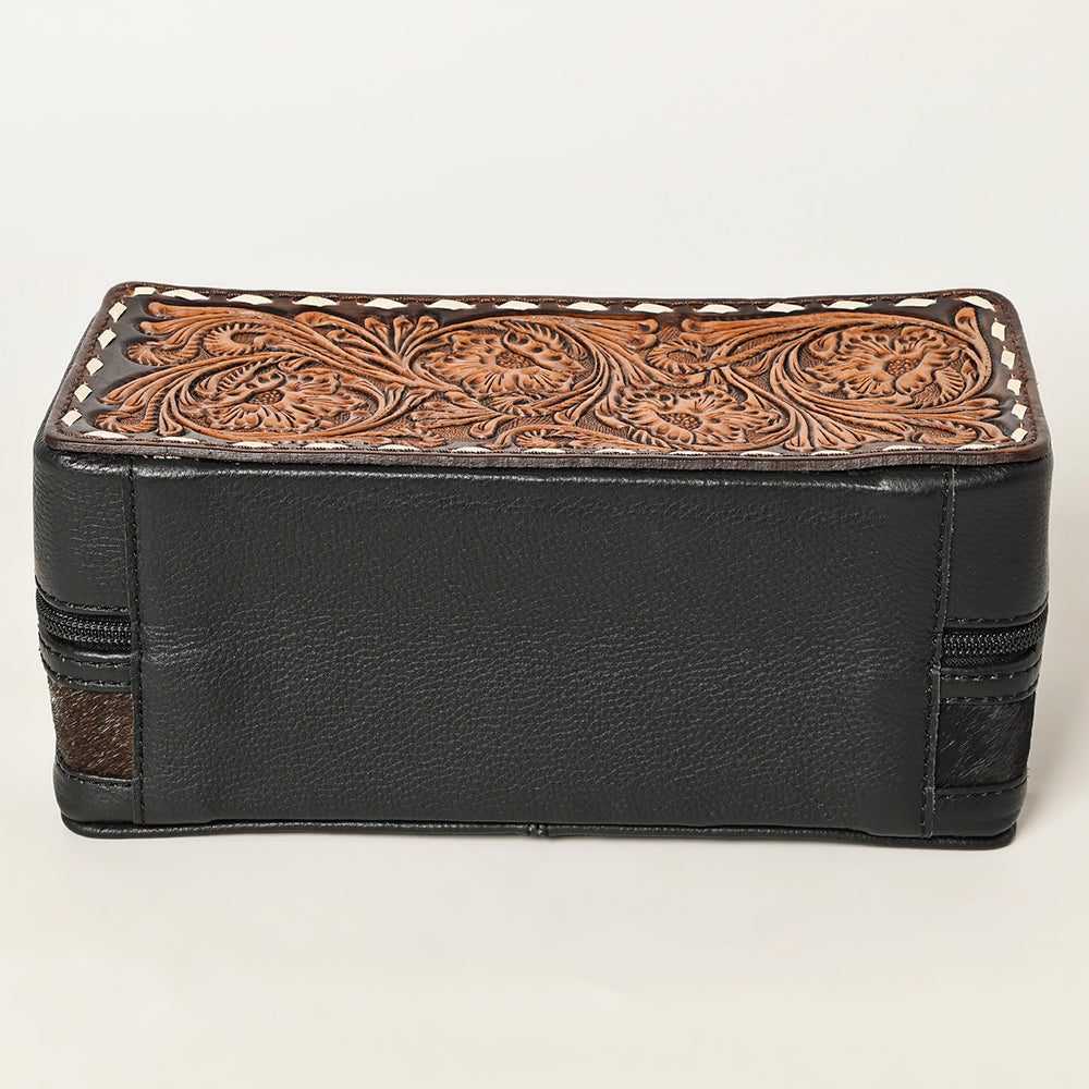 American Darling Hand Tooled Hair-On Genuine Leather