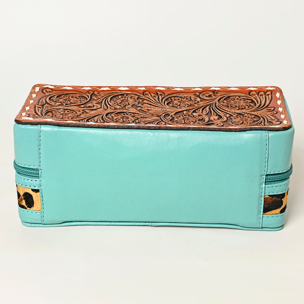 American Darling Hand Tooled Hair-On Genuine Leather