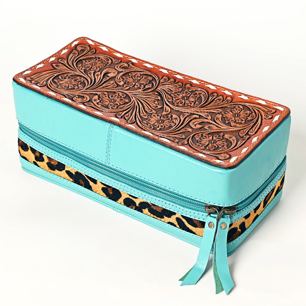 American Darling Hand Tooled Hair-On Genuine Leather