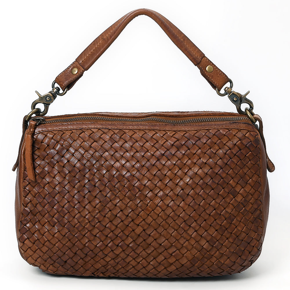 Never Mind Hobo Vintage Handmade Genuine Cowhide Leather