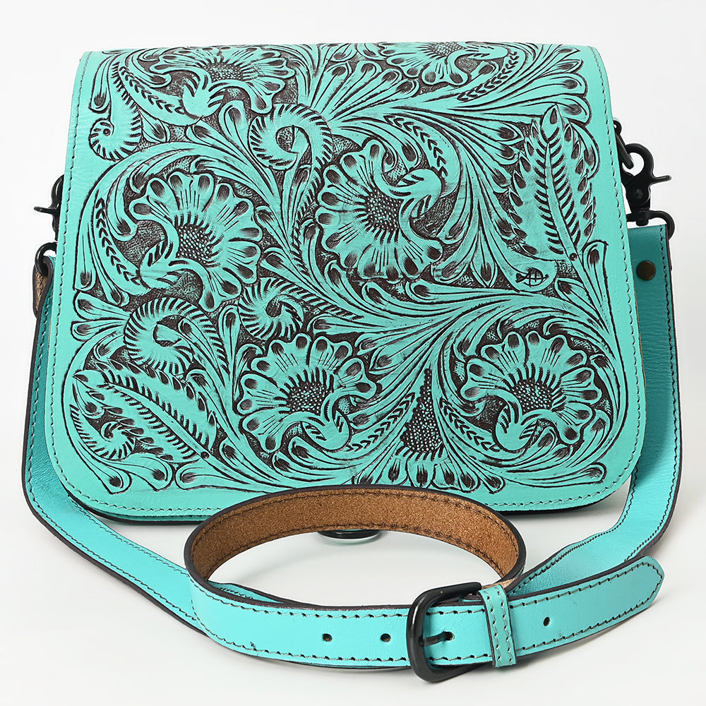 American Darling Cross Body Hand Tooled Genuine Leather Western Women Bag | Handbag Purse Crossbody for Cute