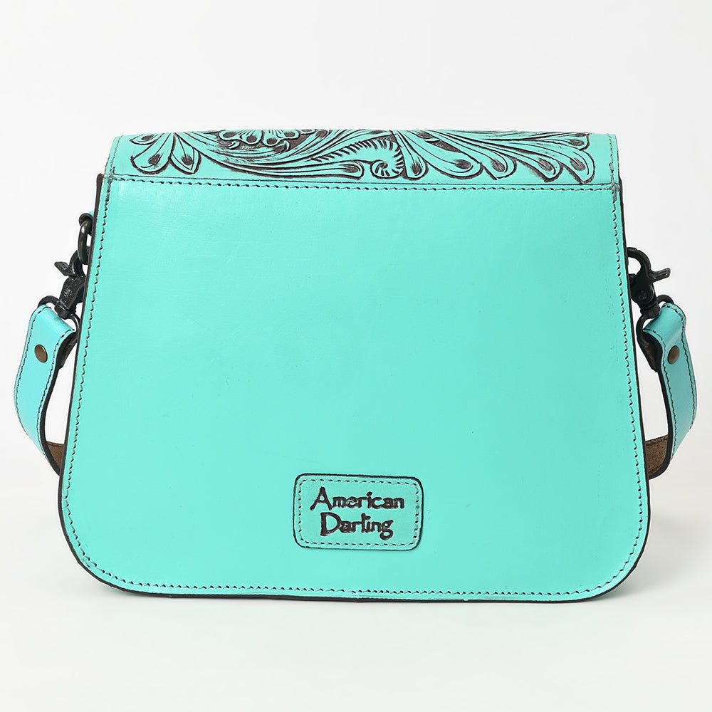 American Darling Hand Tooled Genuine Leather