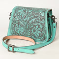 American Darling Hand-Tooled Genuine Leather Bag
