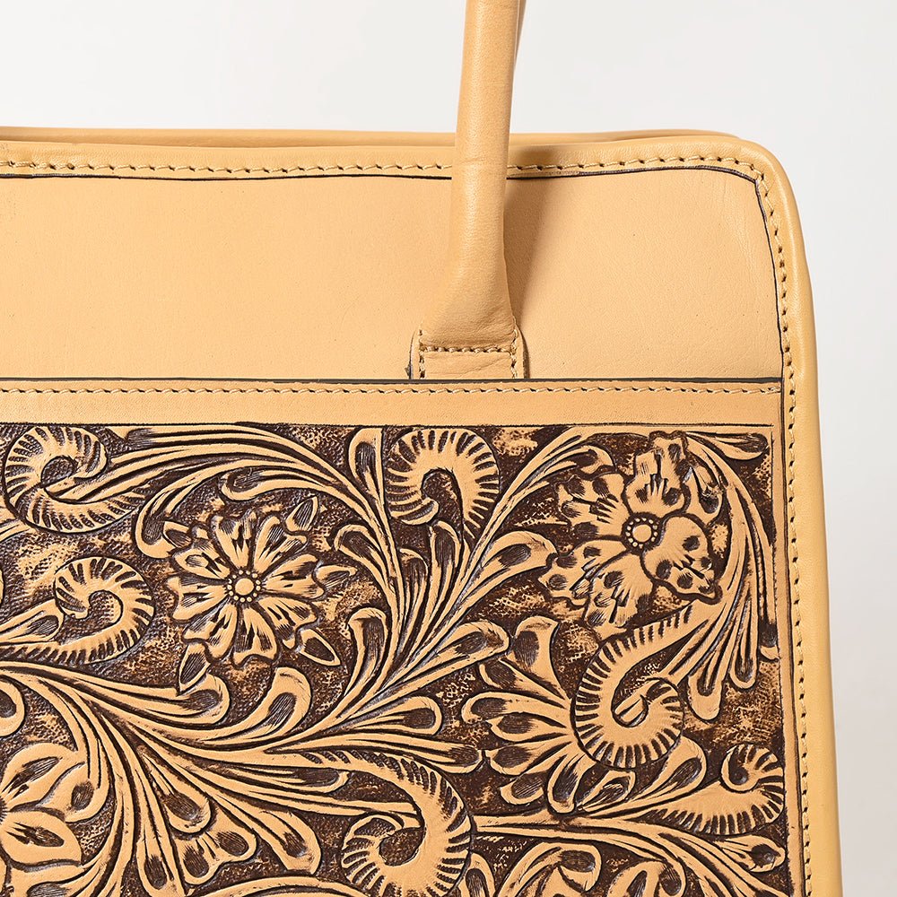 American Darling Hand Tooled Genuine Leather