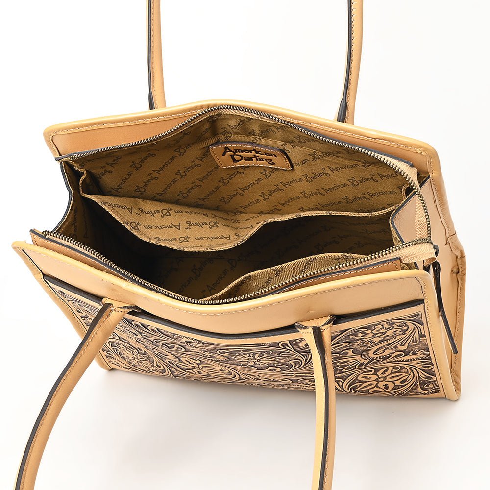 American Darling Hand Tooled Genuine Leather