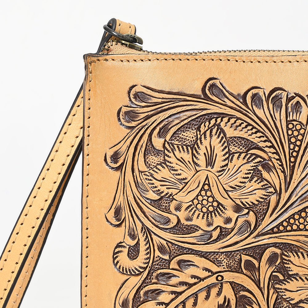 American Darling Hand Tooled Genuine Leather