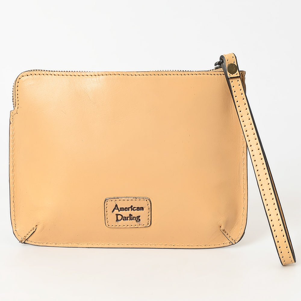 American Darling Hand Tooled Genuine Leather