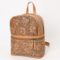 Ohlay Backpack Hand Tooled Genuine Leather