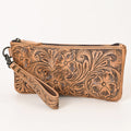 OHLAY Hand-Tooled Leather Backpack