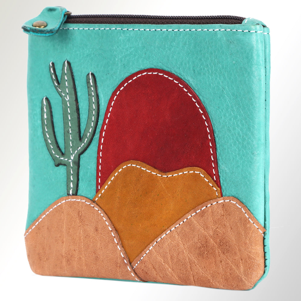American Darling Coin Purse Genuine Leather Western Women Bag | Handbag Wristlet Travel Clutch