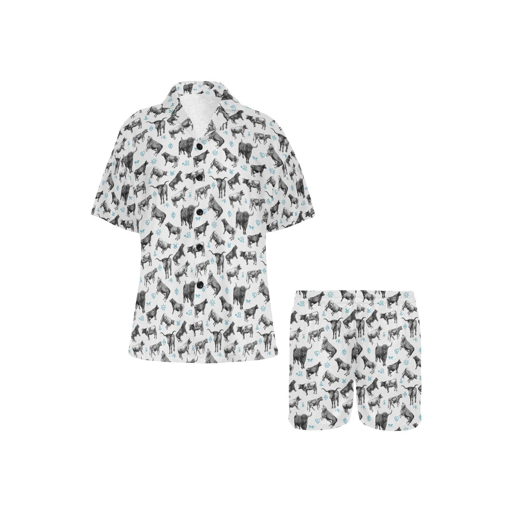 Baha Ranch Cattle and Brands Women's Western Pajama Set by Baha Ranch Western Wear - product image 2