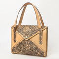 American Darling Hand-Tooled Genuine Leather Bag