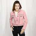 Genuine Vintage  leather Women shirt  jacket  dress ladies girl