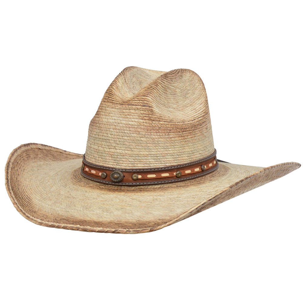 M&F WESTERN Carson Palm Wind Burnished Lightweight Hat Fabric Sweat Band