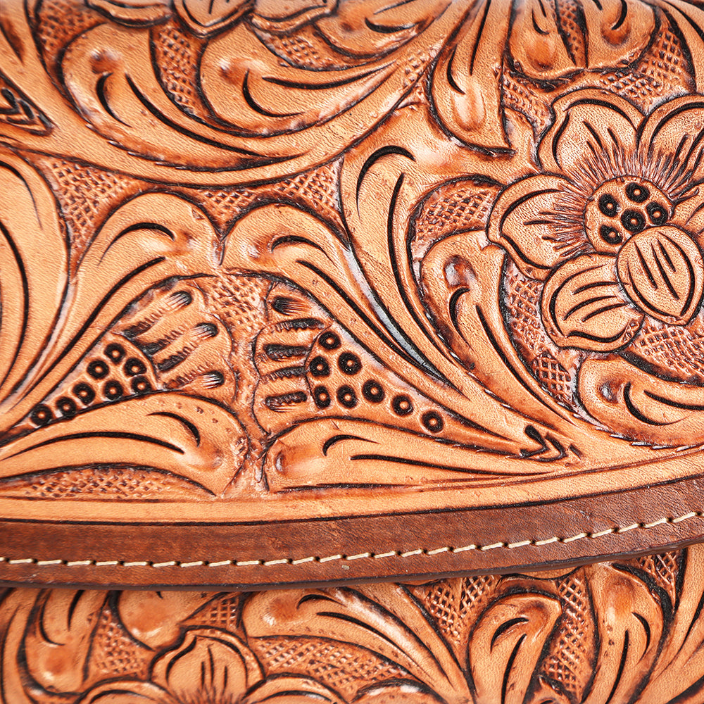 American Darling Cross Body Hand Tooled Genuine Leather Western Women Bag | Turquoise Handbag Purse Crossbody for Cute